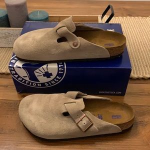 Birkenstock Boston Taupe Asst New